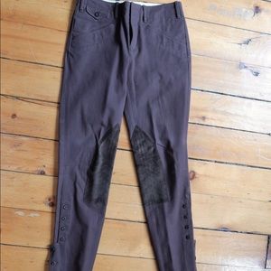 Ralph Lauren Chocolate Brown Riding Pants